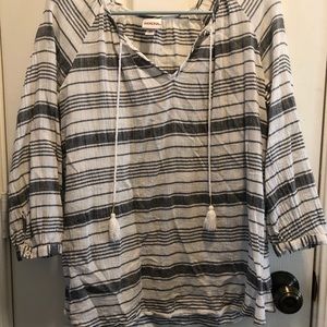 thin striped top